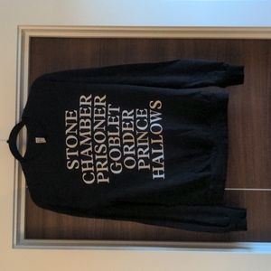 Harry Potter Book Title Long Sleeve Tee (M)